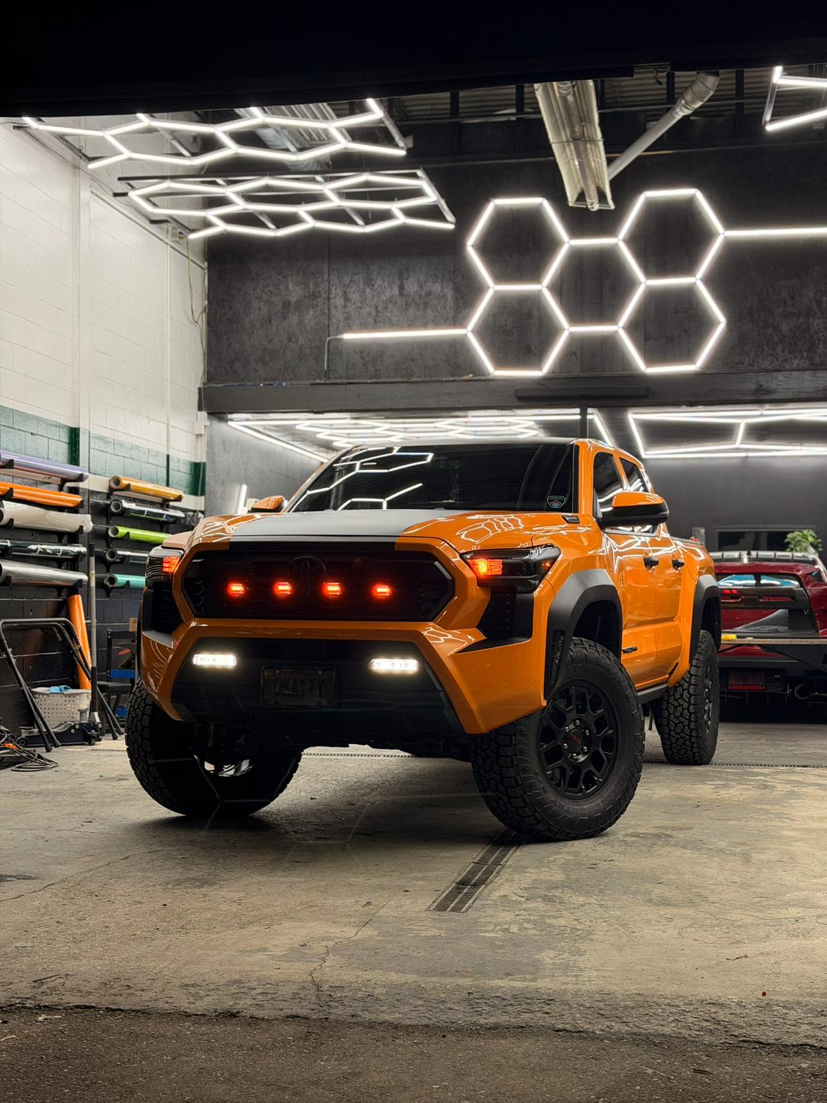 Vehicle wrap installation at SESTO